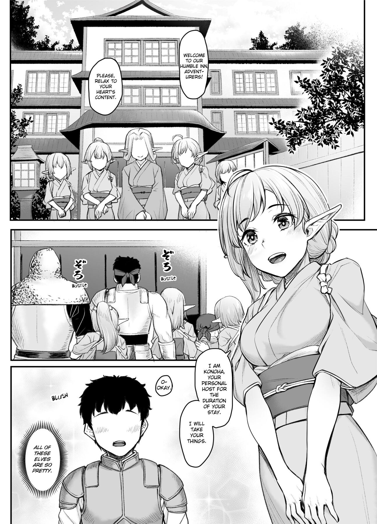 Hentai Manga Comic-Elven Reflexology-Read-3